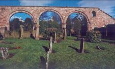 The Arches, remains of the first stone church ever to be built in this district.